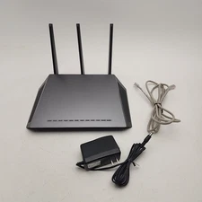 Netgear Nighthawk R7000 AC1900 Dual-Band WiFi Router Tested Working Cleaned
