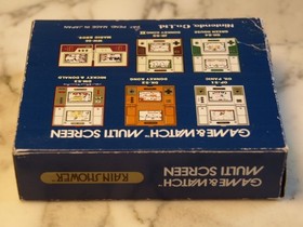 Rare FRENCH Version BOXED Rain Shower NINTENDO Game & Watch VINTAGE 1983 JI21