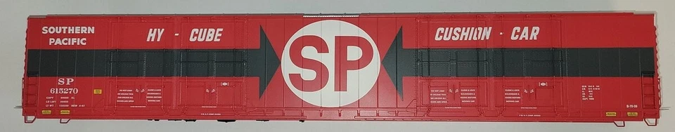 Lionel 82420-2 Southern Pacific 8 puertas Hi-Cube carrocería de vagón con marco Foto 3 de 4