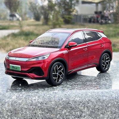1/18 Scale BYD Yuan Plus Red Diecast Car Model Toy Collection Gift NIB