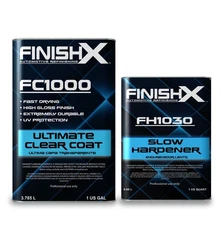 FinishX Ultimate Clear Coat FC1000 1GL 4:1 Kit w/ Slow Activator (FH1030 - 1qt)