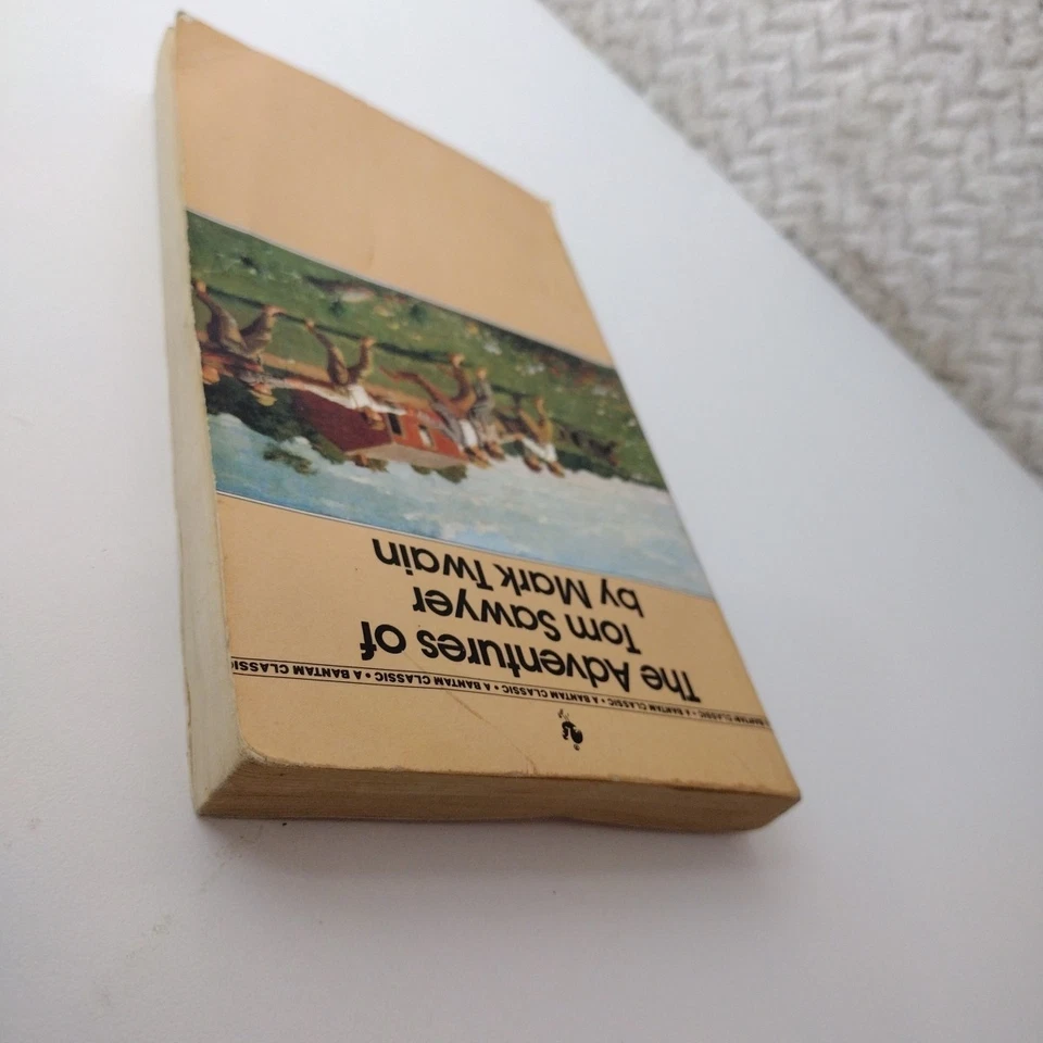 The Adventures of Tom Sawyer, A Novel by Mark Twain (Book) 1981 - Image 3 of 4