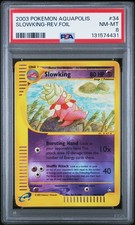2003 POKEMON AQUAPOLIS #34 SLOWKING-REVERSE FOIL PSA 8 on eBay