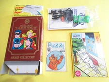 DC COLLECTION GAMES BATMAN SUPERMAN MINI COMISX WARNER BROS GADGET 1979 no Horn