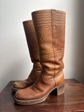 RARE Black Label Frye Longhorn Stitch Women s...
