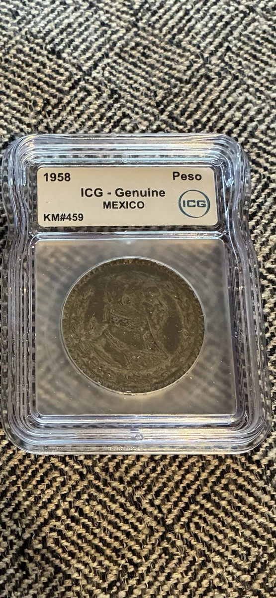 1 Peso 1958 Silver Mexican Coins (1905-Now) for sale | eBay