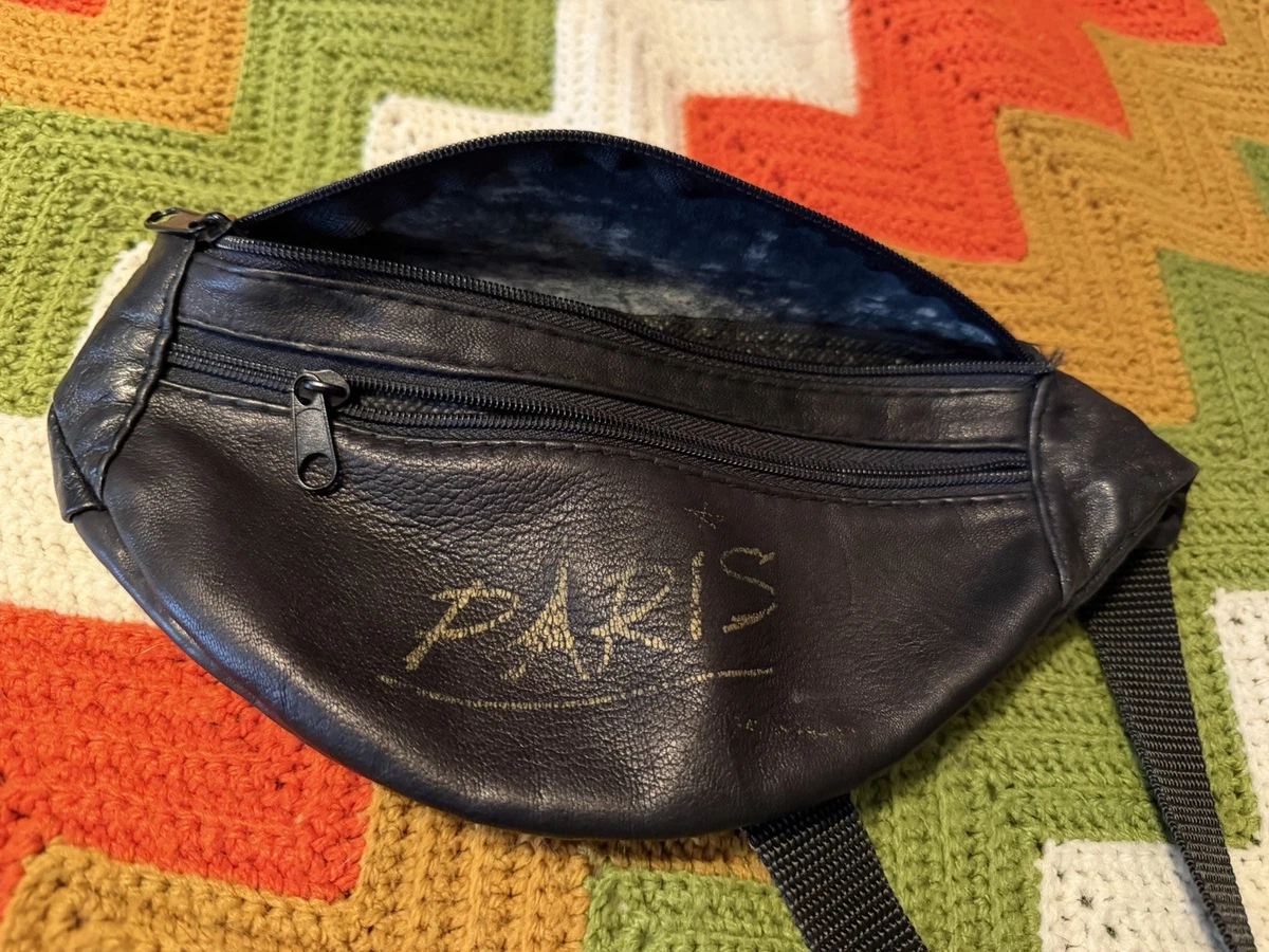 Vintage Leather Fanny Pack In Vintage Bags, Handbags & Cases for