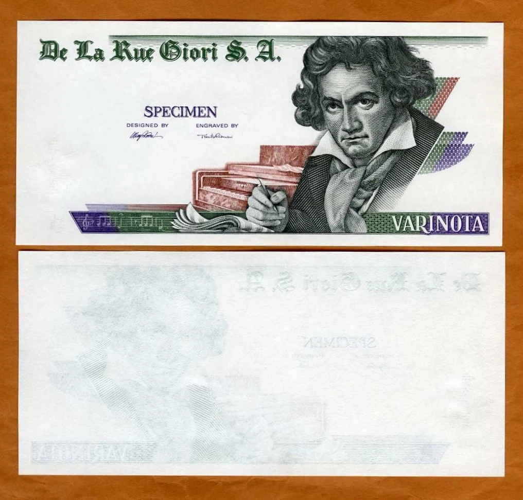 Uncirculated Italian, Sammarinese & Vatican Paper Money for sale