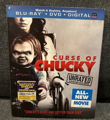 Curse of Chucky (Blu-Ray + DVD +Digital, 2013) New Sealed W/Slip Cover