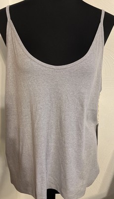   Universal Thread Women's Tank Top Gray Ribbed Size 2X NWT