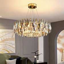 Modern K9 Crystal Chandelier Lights for Bedroom Interior Lighting High Quality