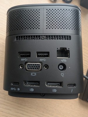 HP Thunderbolt Dock 120W G2 Docking Station Audio USB-C VGA Ethernet