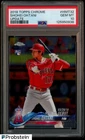 2018 Topps Chrome Update Shohei Ohtani Angels RC Rookie PSA 10 GEM MINT