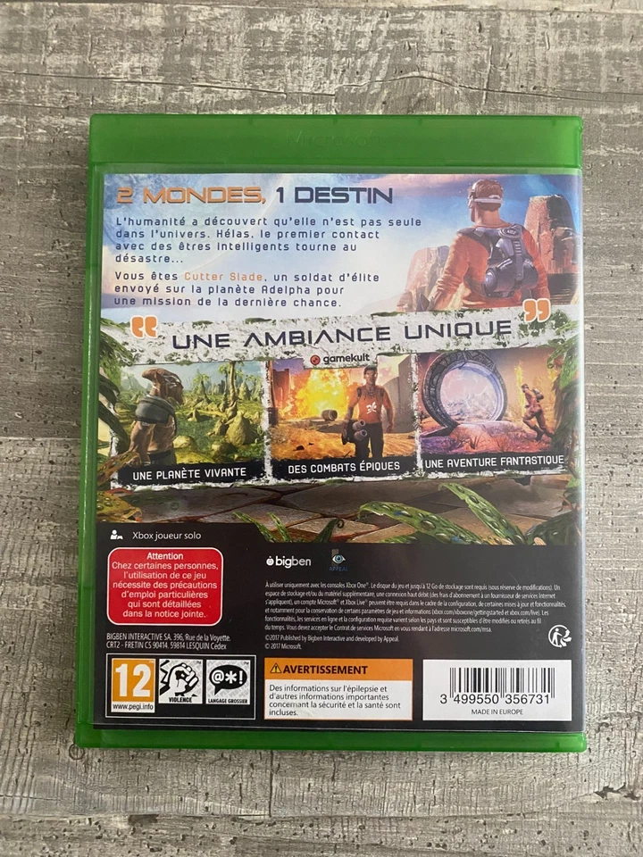 Jeu Outcast Second Contact - Jeu Microsoft Xbox One, photo 2 sur 3