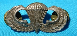 FINE US AIRBORNE UNITED STATES PARACHUTE REGIMENT WINGS BADGE GENUINE