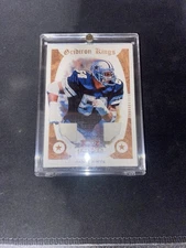 2009 Donruss Threads Randy White Game Worn Jersey Patch Gridiron Kings /100 #43