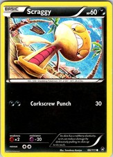 Scraggy 66/111 XY - Furious Fists Pokemon NM Normal