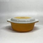 Pyrex Sunflower Casserole Dish w/ Lid - #043