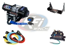 2000 LB KFI Steel Cable Winch & Mount Kit Polaris Sportsman 500 1996-2003