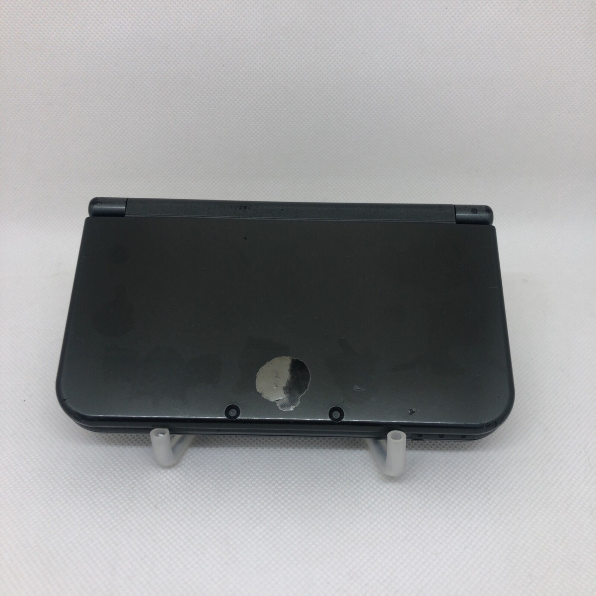 TOP IPS New Nintendo 3DS XL LL METALIC Black Console Box - Used