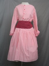 Victorian Dress Edwardian Civil War Prairie Western Style Blouse Skirt