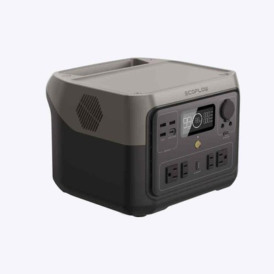 500W Output/1000W Peak Push-Button Start Battery Generator RIVER 2 Max,LFP Batte