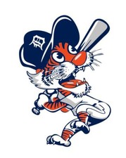 Detroit Tigers MLB Baseball Sticker Decal S31...