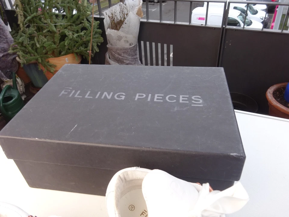 FILLING PIECES Mountain Cut Bow White Dam Sneaker Leder Weiß Portugal Gr.37 Neu - Bild 3 von 4