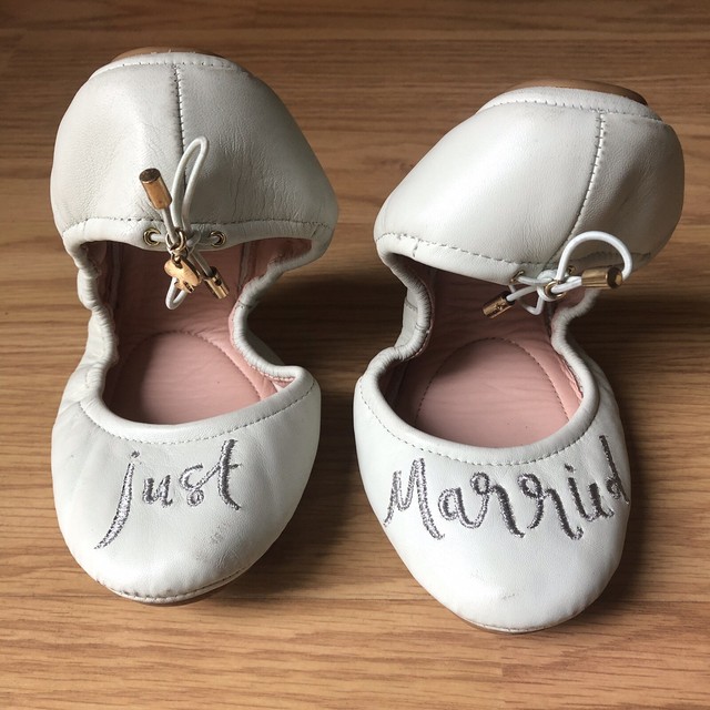 kate spade just married flats