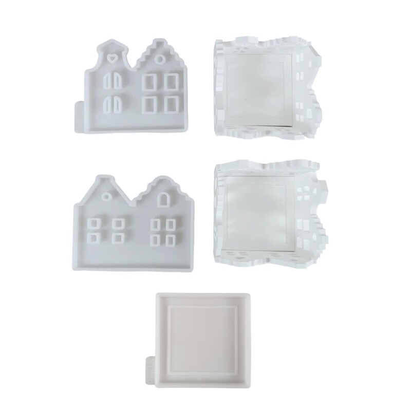 Silicone Mold for Hollow House Decor, Jewelry Making & Atmosphere Light Crafting