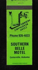 1980s Southern Belle Motel Hugh Edmonds Centerville AL Conecuh or Cullman Co MB
