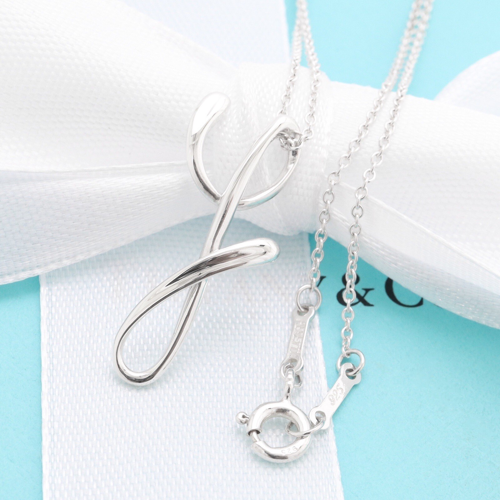 Elsa Peretti Necklace Letter G Tiffany Letter G Necklace 2025