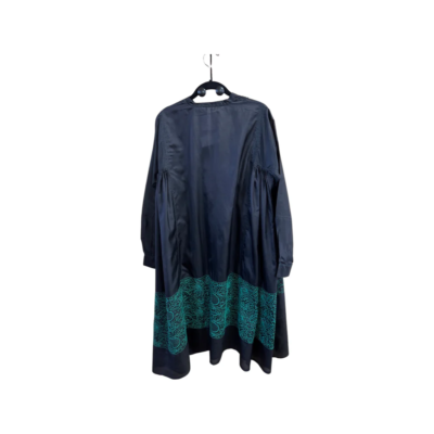 injiri silk dress Injiri Silk Dress - Indigo Polkadot