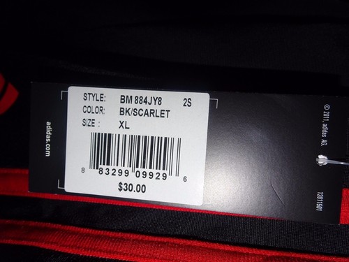 adidas Sweat Pants Teen Size Men XL Black - Picture 4 of 8