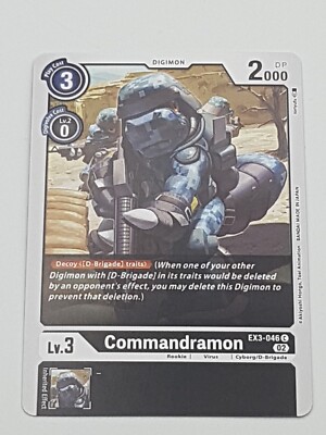 Digimon TCG Commandramon NM