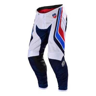 TROY LEE DESIGNS SE Air Seca Motocross Hose weiß blau ATV MX