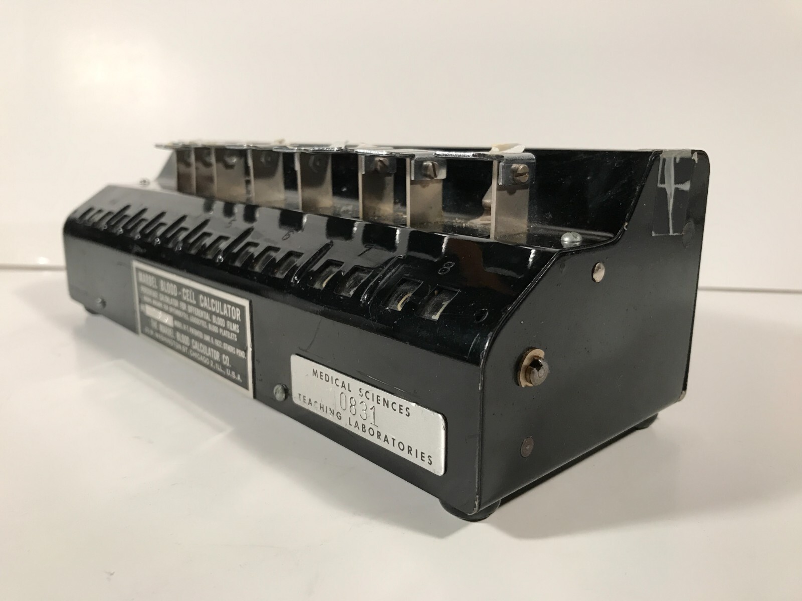 Vintage Marbel Blood - Cell Calculator Counter Model VI-T Patent 1922