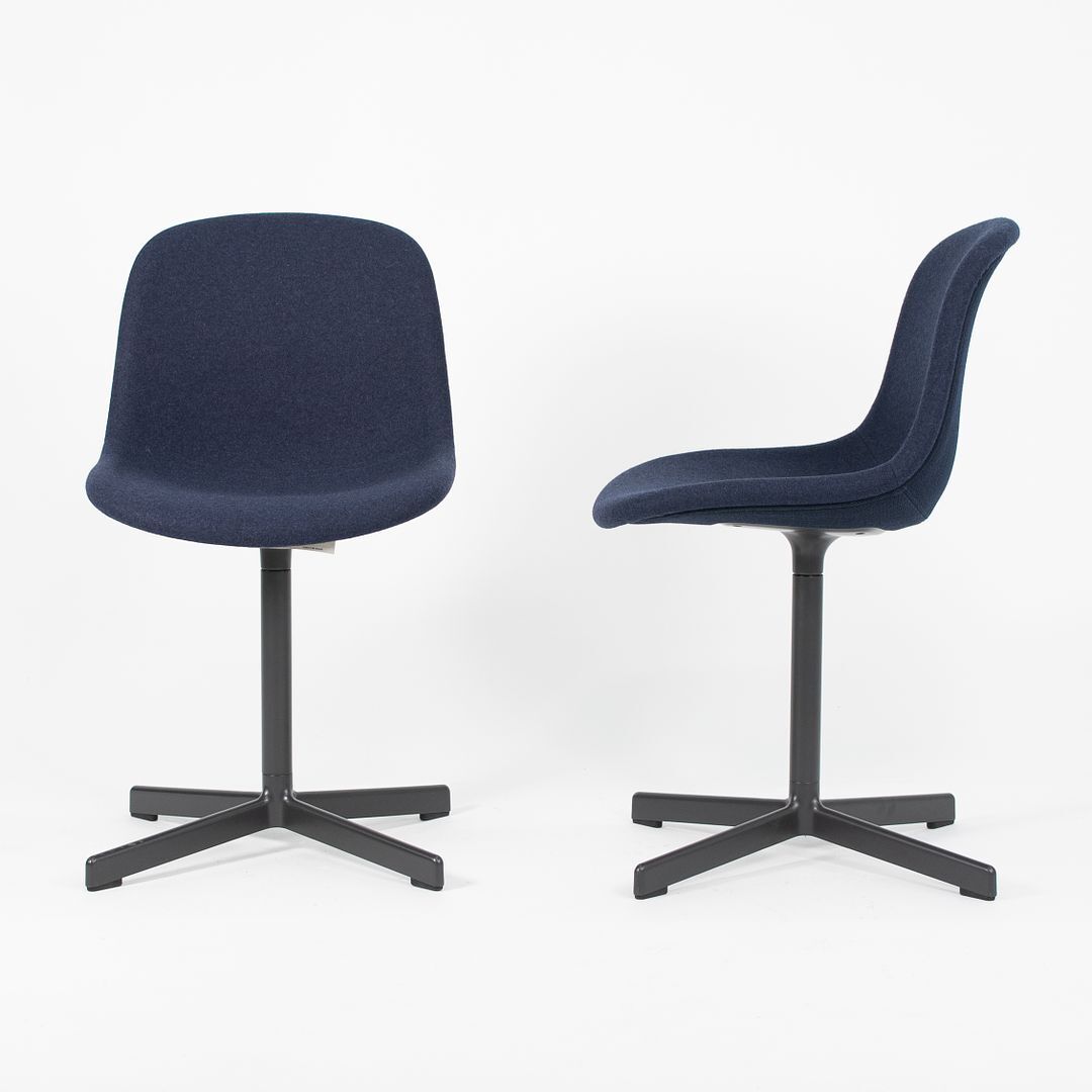2020 Hay Neu 10 Blue Wool Dining / Side Chairs by Sebastian Wrong