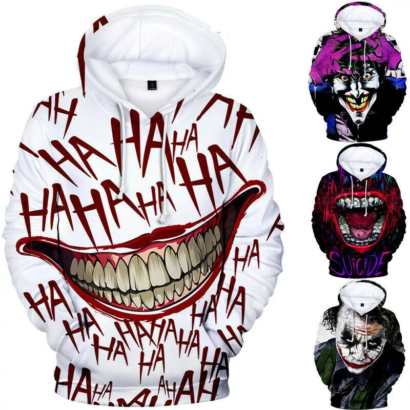 Haha joker best sale hoodie