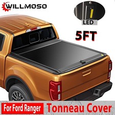 5ft Truck Tonneau Bed Cover Retractable Accessories For 2019-2025 Ford Ranger