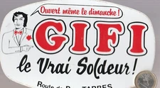 C39gd. GIFI in Tarbes.  Vintage