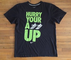 nike black and lime green shirt