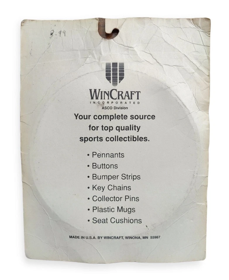 Vintage Pittsburgh Pirates Easel Back Button 6" WinCraft MLB NOS - Image 3 of 4