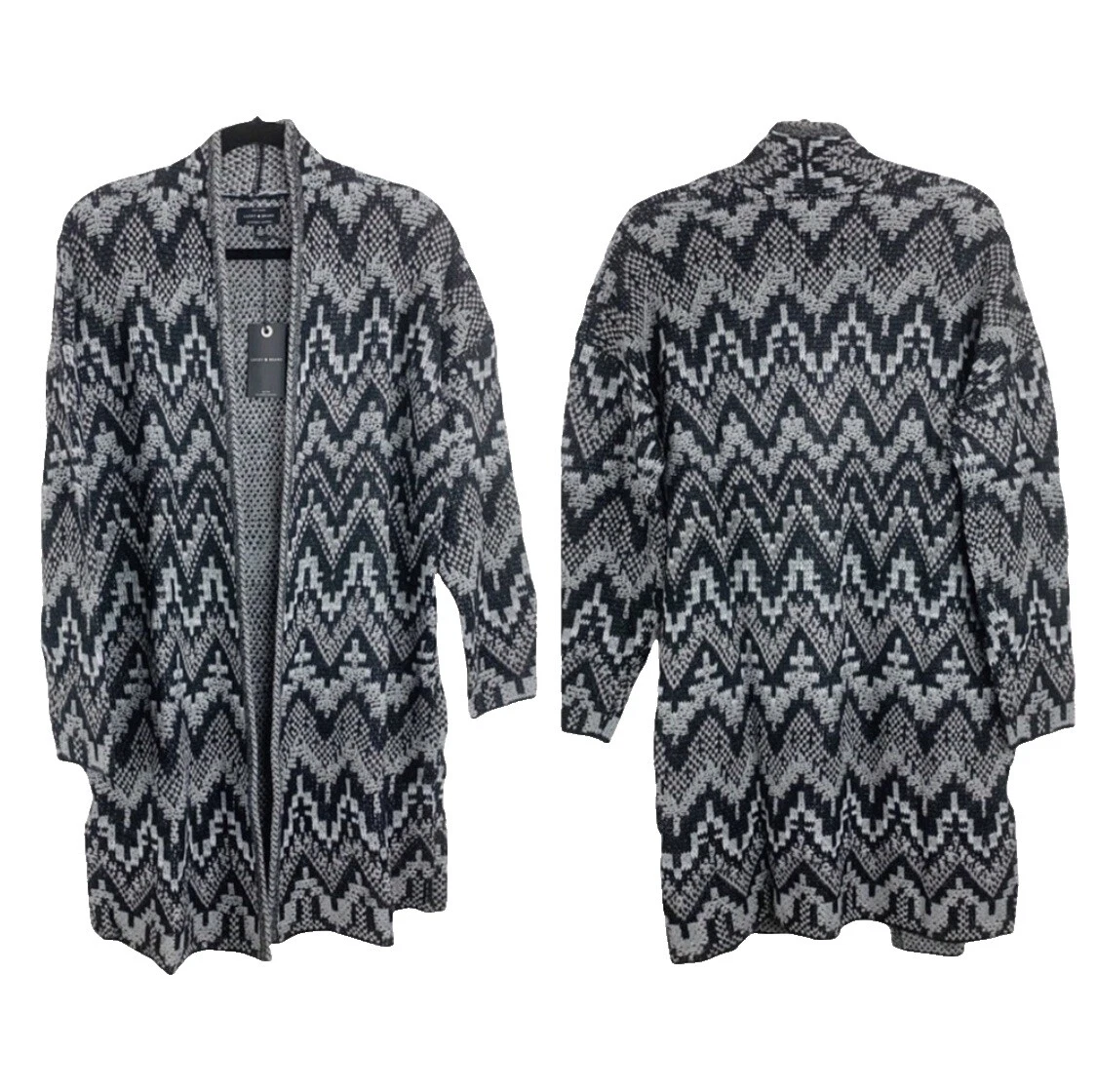 Chaqueta negra Lucky Brand Suéteres para mujer