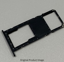 OEM Single Sim Card  SD Card Holder For Samsung Galaxy A01 A015/2020 - Black