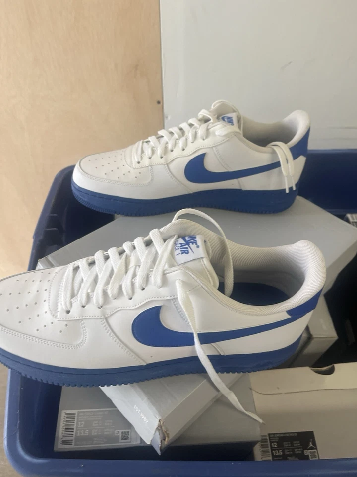 Nike Air Force 1 '07 Juego Azul Real  Foto 2 de 4