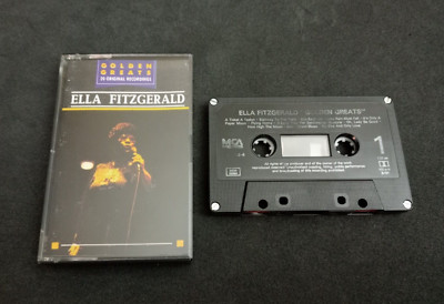 ELLA FITZGERALD  GOLDEN GREATS MC MUSIC TAPE