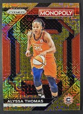 2024 Prizm Monopoly WNBA Alyssa Thomas Gold Millionaire Shimmer /500 