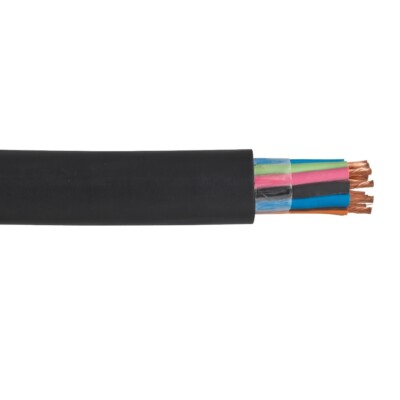 PER FOOT 14/8 SOOW Portable Power Cable Flexible CPE Jacket Black 600V