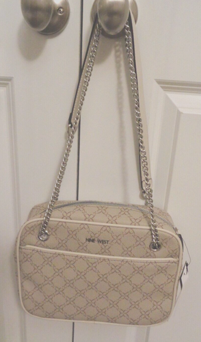NINE WEST Louie Mini Shoulder Crossbody Bag - PVC With Detachable Strap - View #2